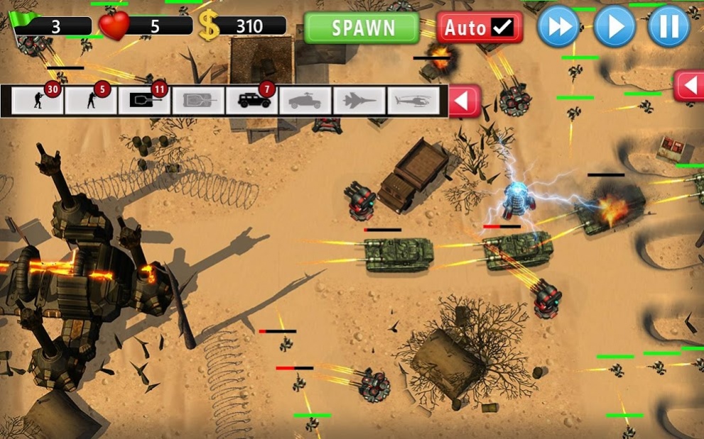 Nuclear Defenders: A Tower Defense Strategy Game 1.0 Screenshot