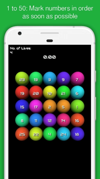 Number Memory Games 1.2.14 Screenshot