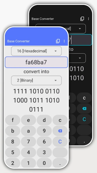 Base Converter  Screenshot