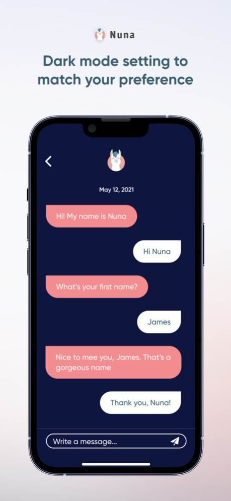 Nuna: Mental Health Companion 4.3.0 UI shots 3