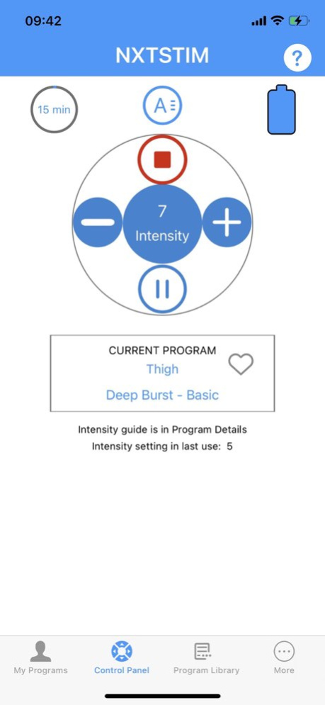 NXTSTIM 1.8.15 Screenshot