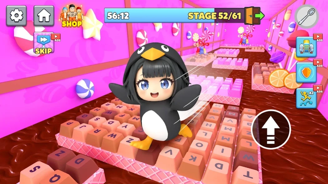 Obby Keyboard: Gugugaga Prison 1.2.0 Screenshot