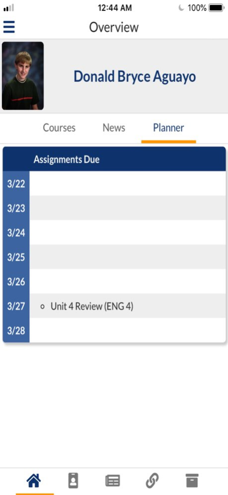 OCSD FOCUS Educational Portal 3.8.6 Screenshot