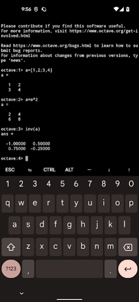 Octave 25.04.18 Screenshot