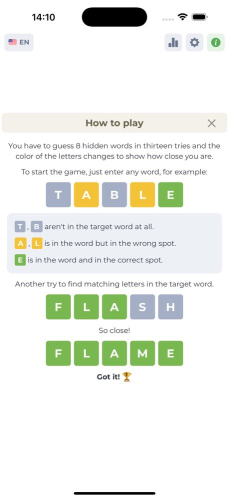 Octorword - Word Puzzle 1.1 Screenshot