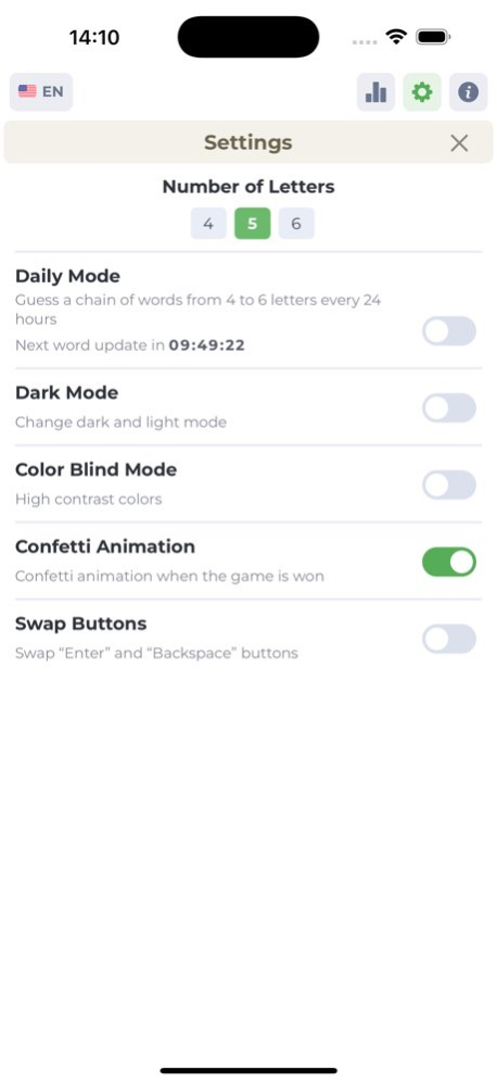 Octorword - Word Puzzle 1.1 Screenshot