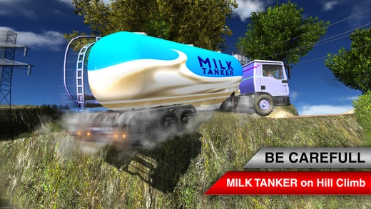 Off-Road Dairy Milk Tanker Transport Driver 1.0 Screenshot