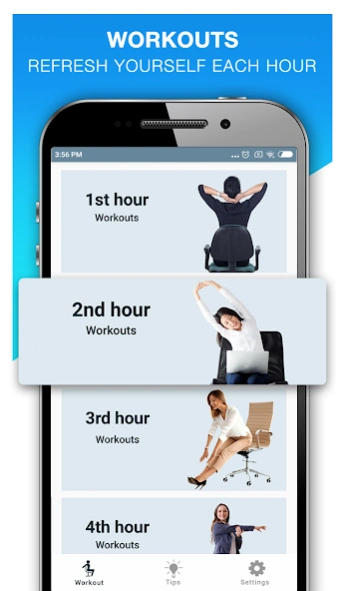 Office Workout Exercises 2.11 Screenshot