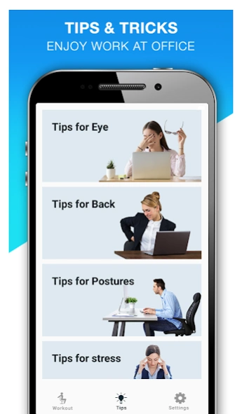 Office Workout Exercises 2.11 Screenshot