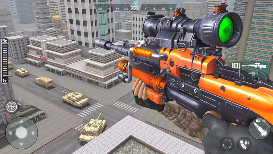 Offline Gun Shooting Games 3D 1.0 Screenshot