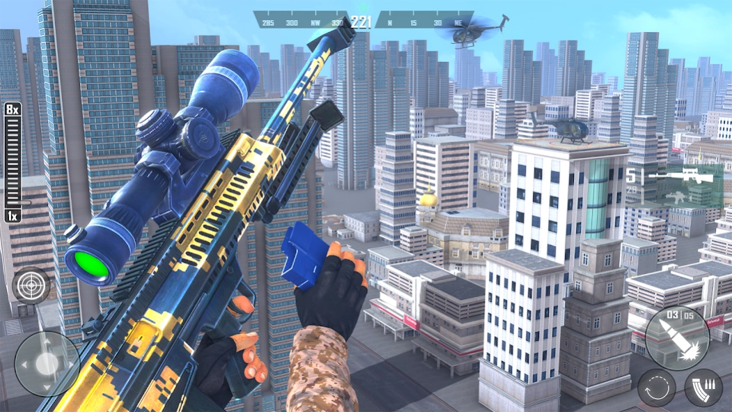 Offline Gun Shooting Games 3D 1.0 Screenshot