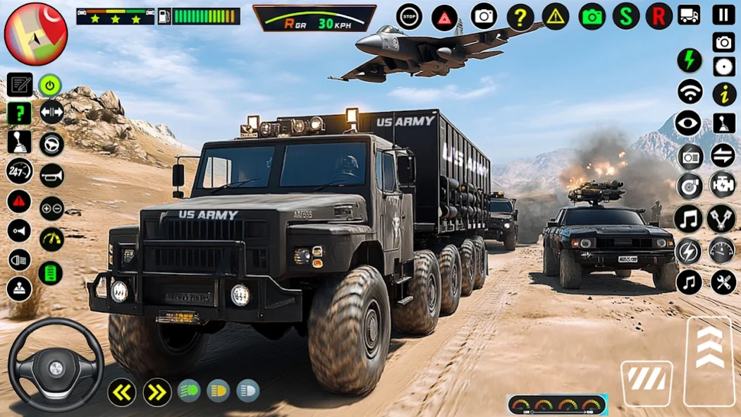 Offroad Army Truck Driver Game 1.9 Screenshot