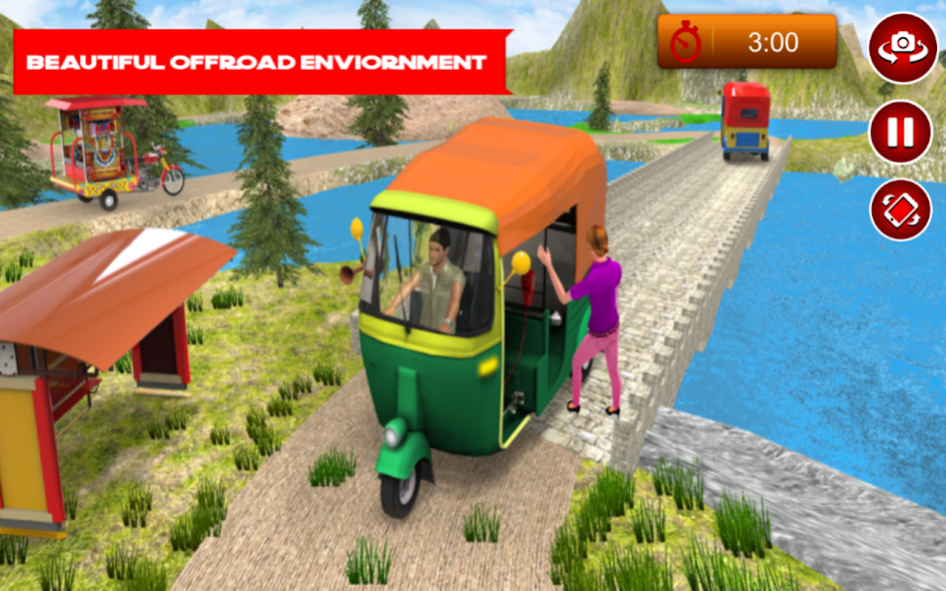 Offroad Auto TukTuk Rickshaw3D 1.11 Screenshot