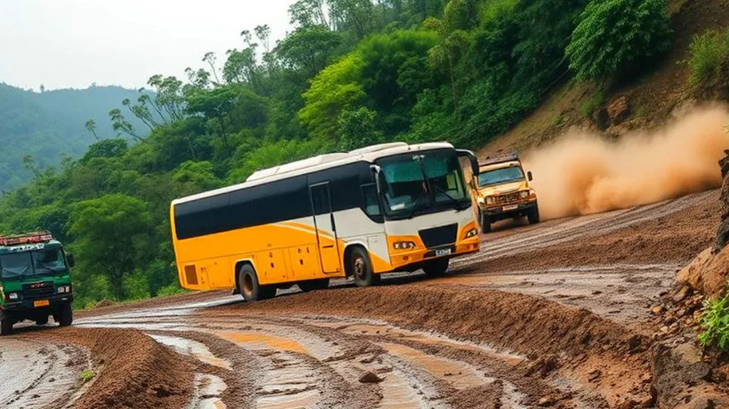 Offroad Bus Drive: Bus Game 3D 1.25 Screenshot