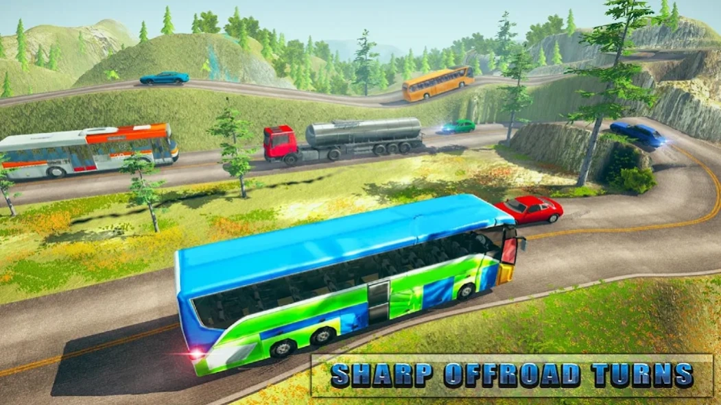 Offroad Bus Driving Adventure 2.5 Screenshot