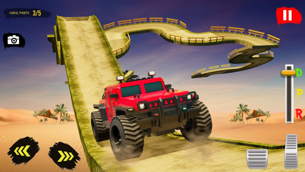Offroad Jeep driving Racing 3D  Screenshot