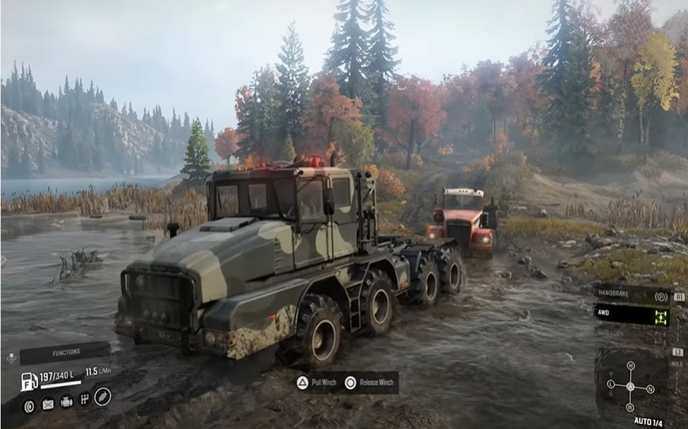 Offroad Mud Truck Driving: Snow Game 2021 0.1 Screenshot