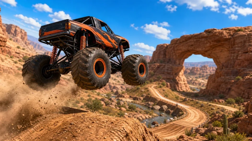 Offroad Racing Monster Truck 2.1 Screenshot