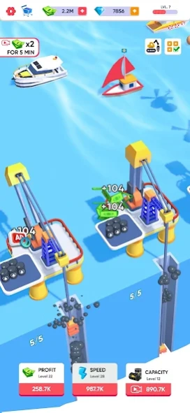 Oil Mining 3D - Petrol Factory 2.8 Screenshot