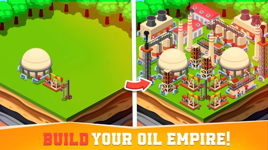 Oil Tycoon idle tap miner game 3.3.1 Screenshot
