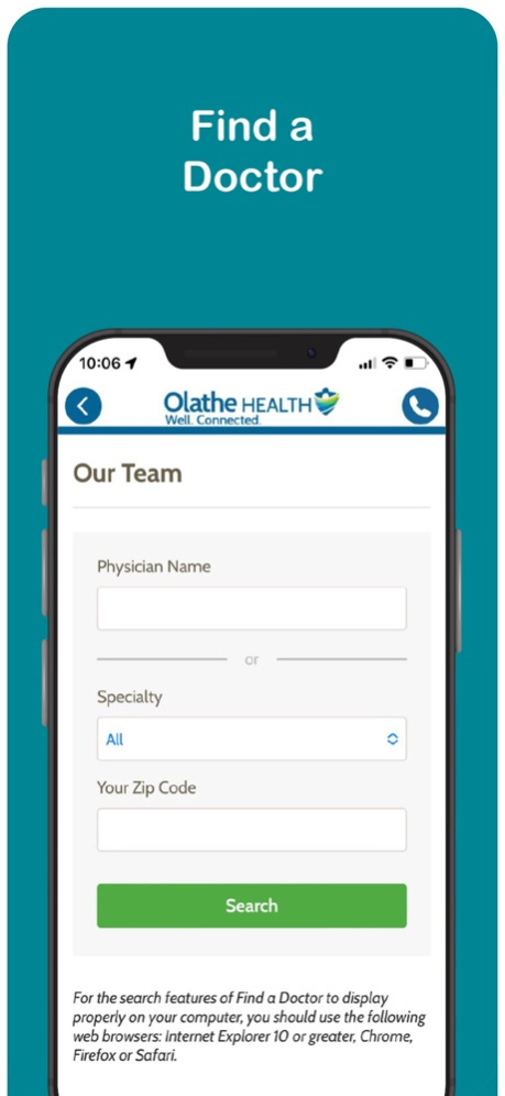 Olathe Health 4.3 Screenshot