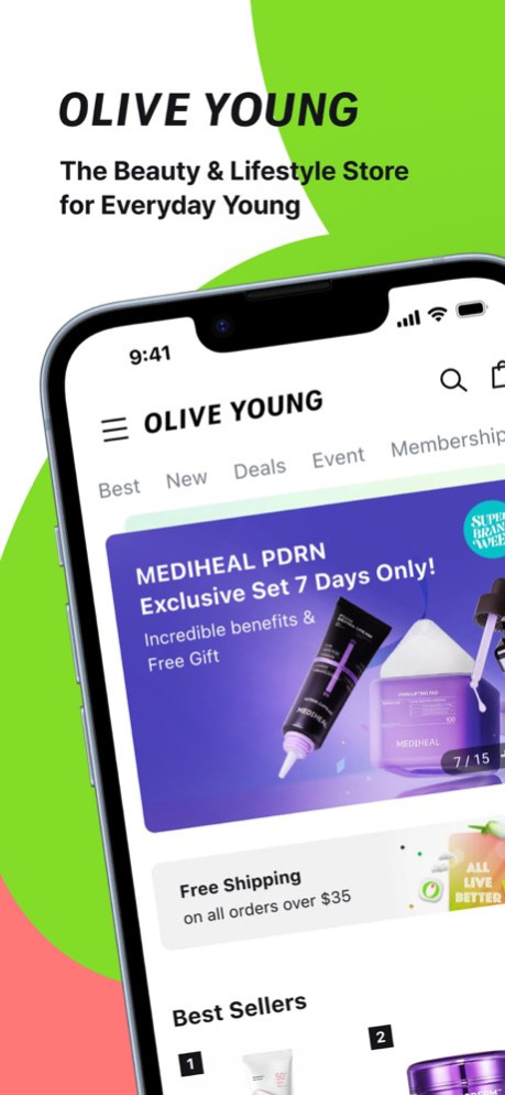 OLIVE YOUNG US 2.3.1 Screenshot