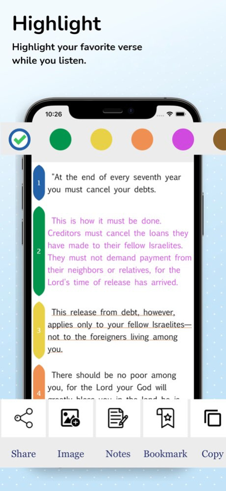 Oly Bible 1.0.1 Screenshot