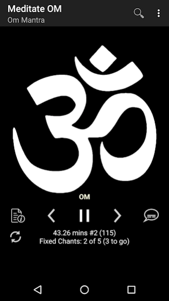 Om Meditation: Mantra Chanting 18.9 Screenshot