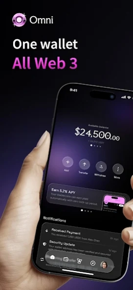 Omni Web3 Wallet 4.0.1 Screenshot