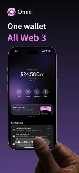Omni Web3 Wallet 4.0.1 Screenshot