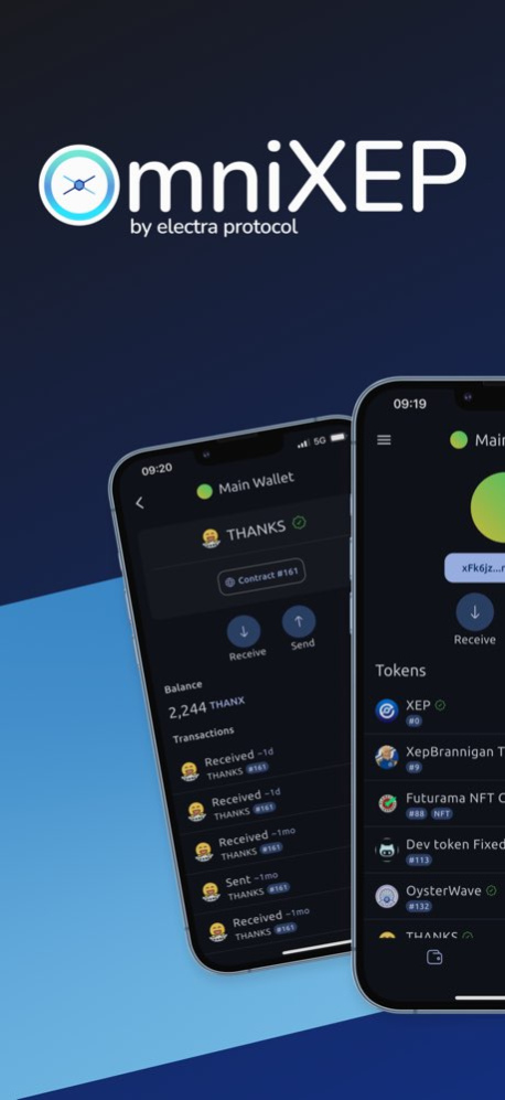 OmniXEP Wallet 1.3.0 Screenshot