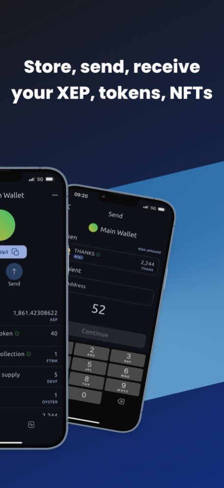 OmniXEP Wallet 1.3.0 Screenshot