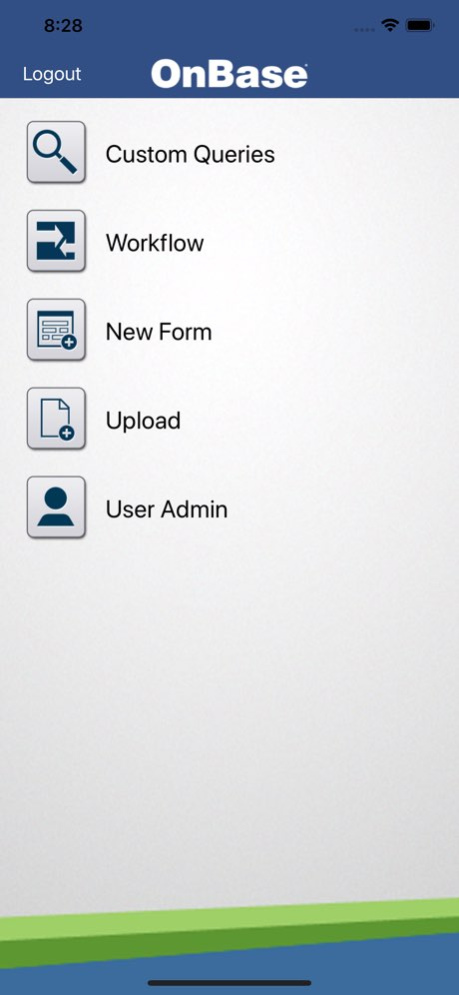 OnBase Mobile for iPhone 1.3.24 Screenshot