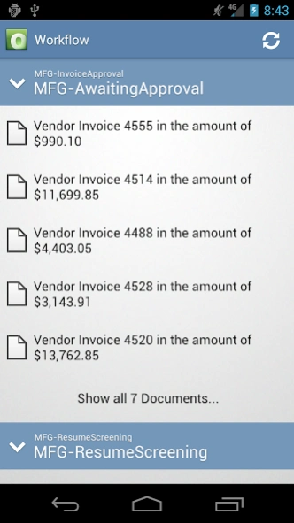 OnBase Mobile 1.5.29 Screenshot