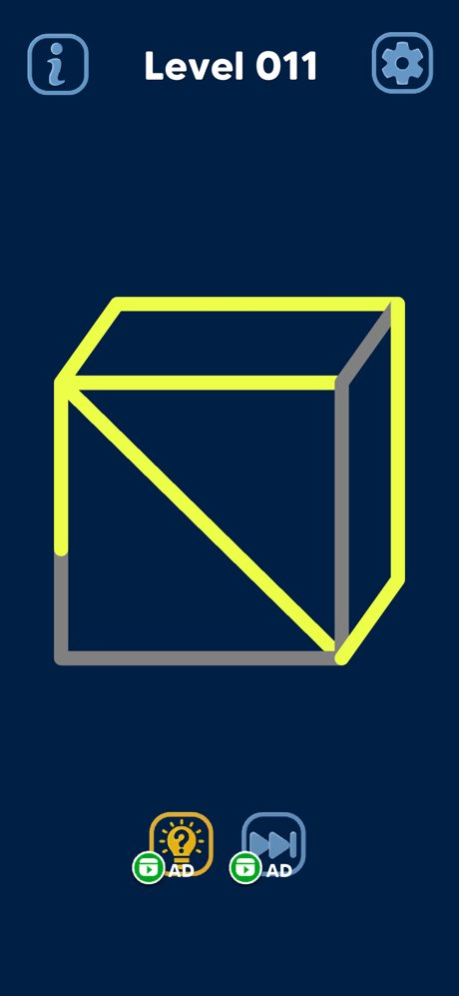 One Line Draw: Brain Puzzles 1.0.5 Screenshot