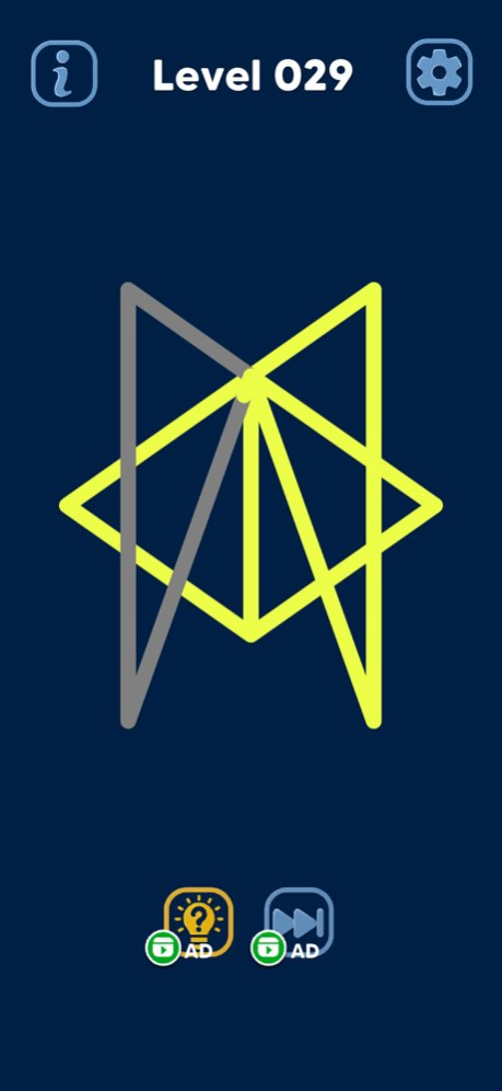 One Line Draw: Brain Puzzles 1.0.5 Screenshot