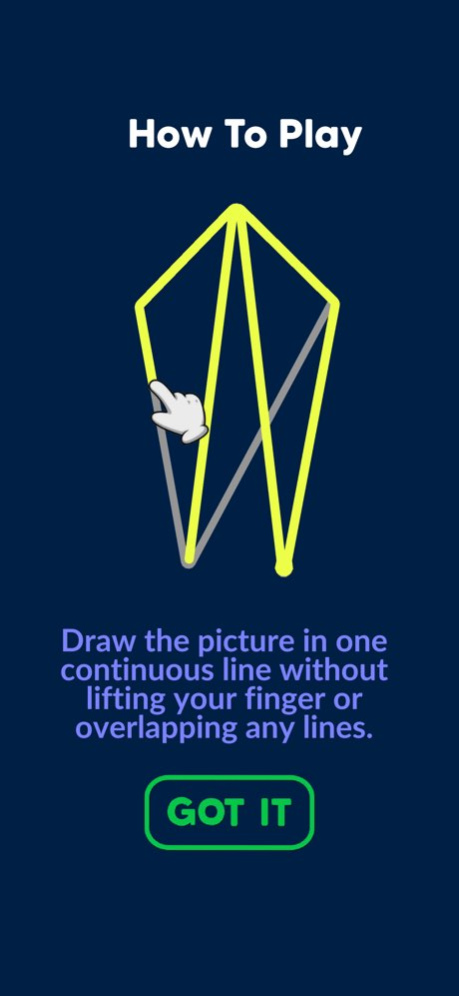 One Line Draw: Brain Puzzles 1.0.5 Screenshot