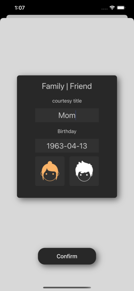 OneLife - Create life cards 1.2 Screenshot