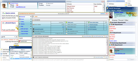 OnLAN Messenger 4.3.0 Screenshot