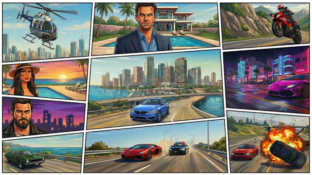 Gangster Crime: Open World 3.5 Screenshot
