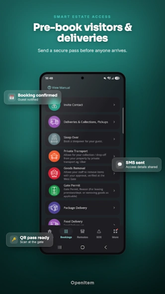 OpenItem Access Control  Screenshot