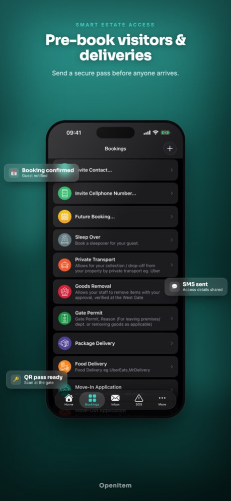 OpenItem App Access Control 12.0.005 Screenshot
