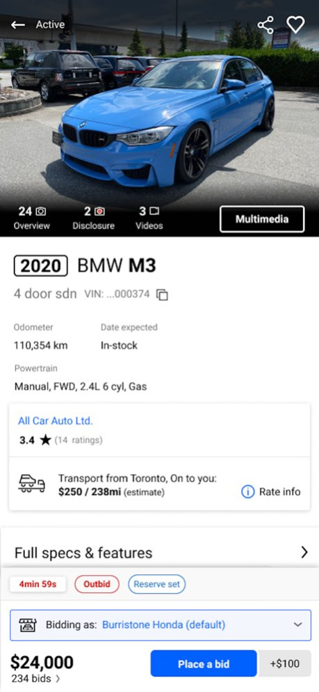 OPENLANE Canada 5.0.1 Screenshot