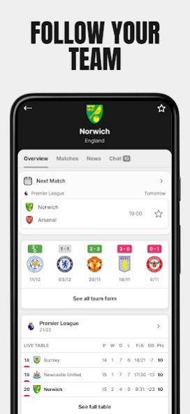 Apex Football: Live Scores 3.0.1 Screenshot