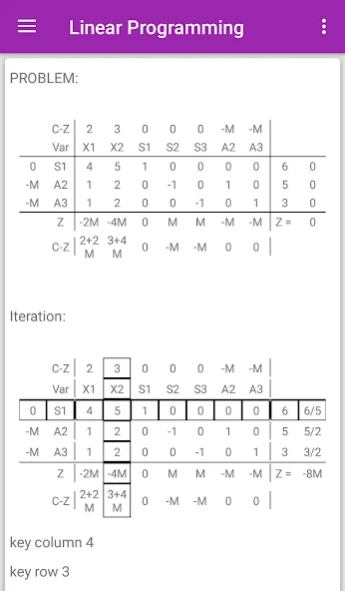 Operational Research 2.1 Screenshot