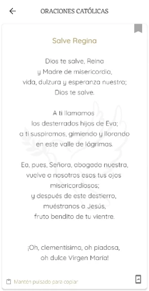 Oraciones Católicas 1.5.0 Screenshot