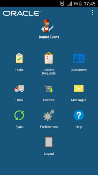 Oracle Mobile Field Service 23 Screenshot