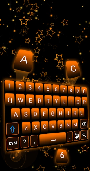Orange Keyboard 1.6.1 Screenshot