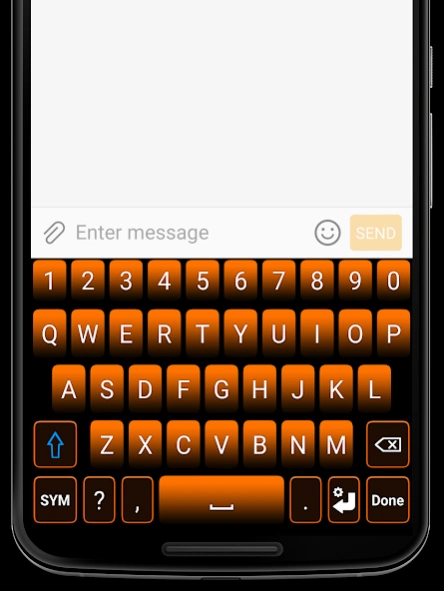 Orange Keyboard 1.6.1 Screenshot