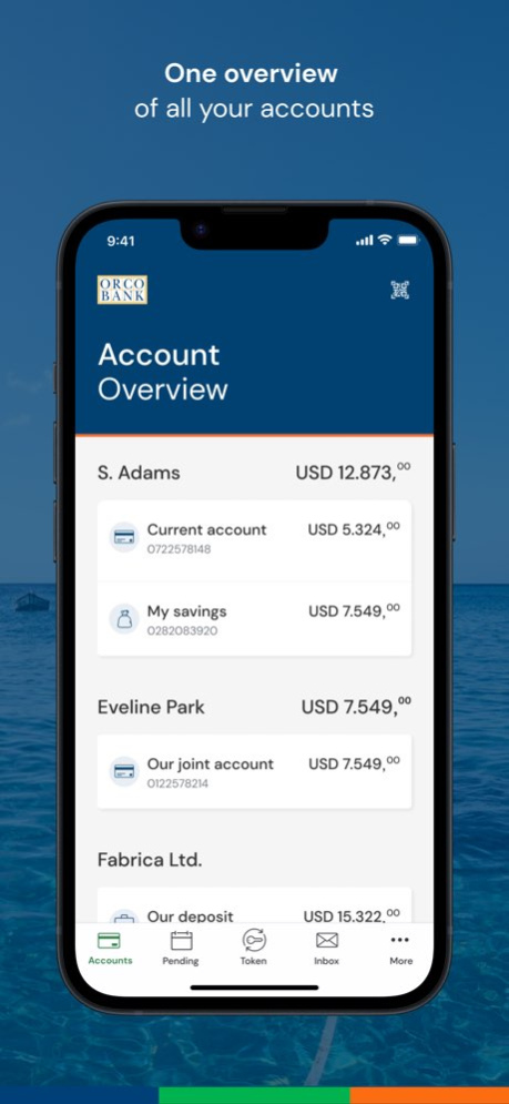 Orco Bank Mobile App 4.4.0 Screenshot